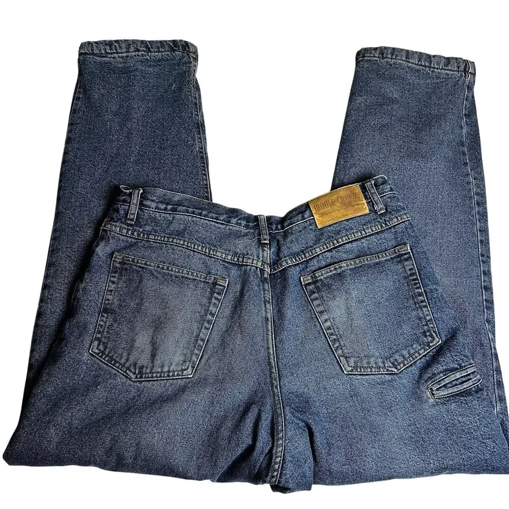 Moose Creek Green fleece lined men’s blue Jeans size 36x33